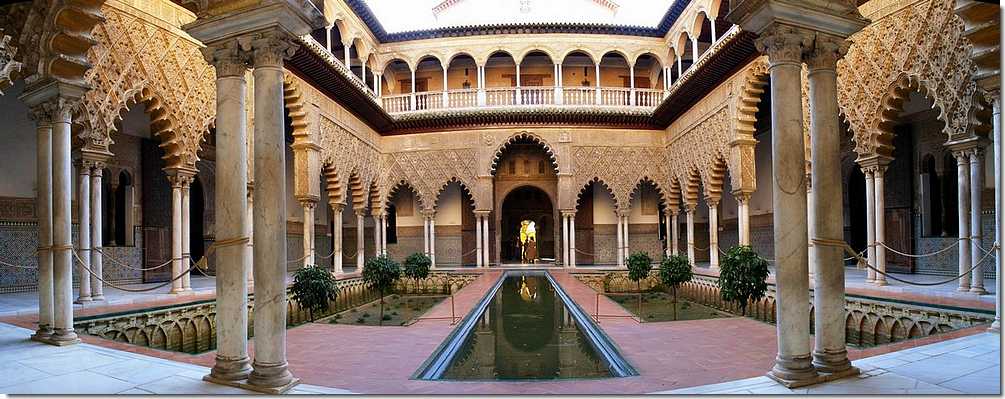 Interior del Real Alcázar de Sevilla