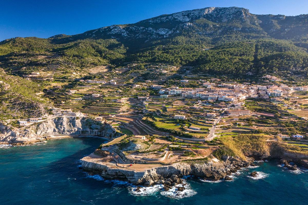 Vistas mágicas del pueblo