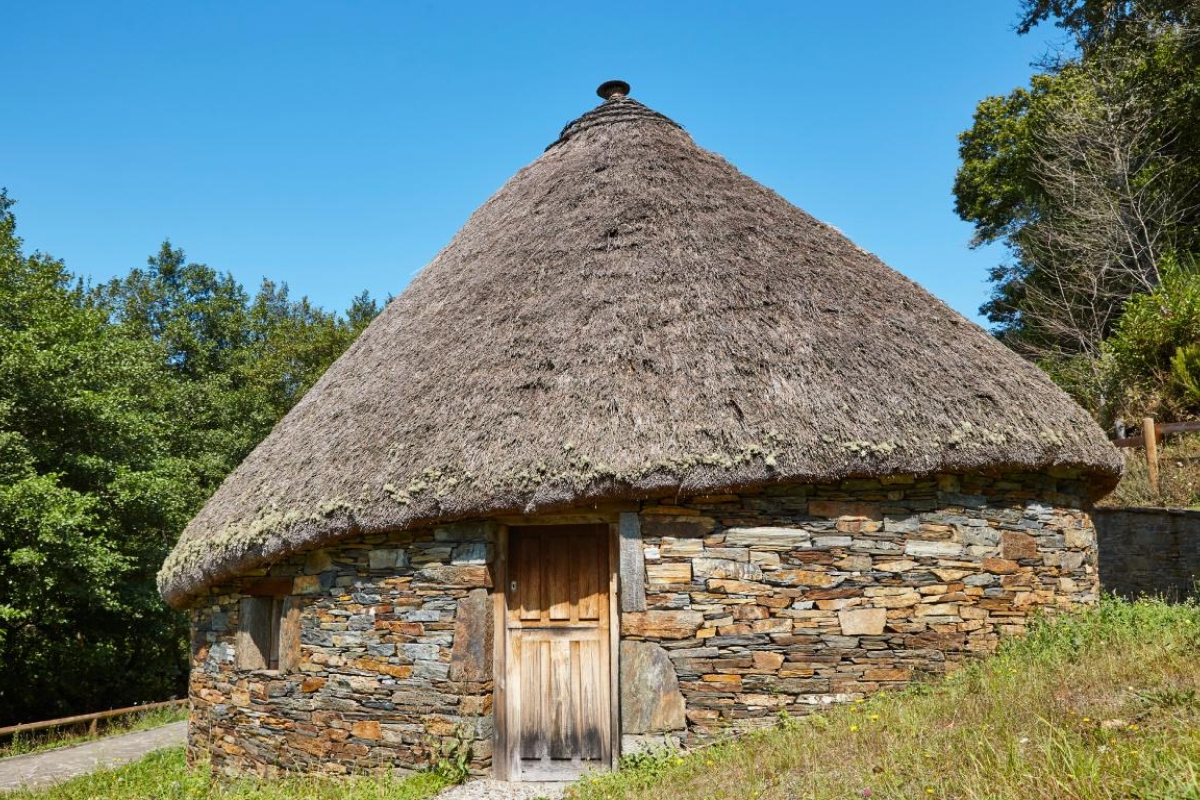 Típica casita gallega
