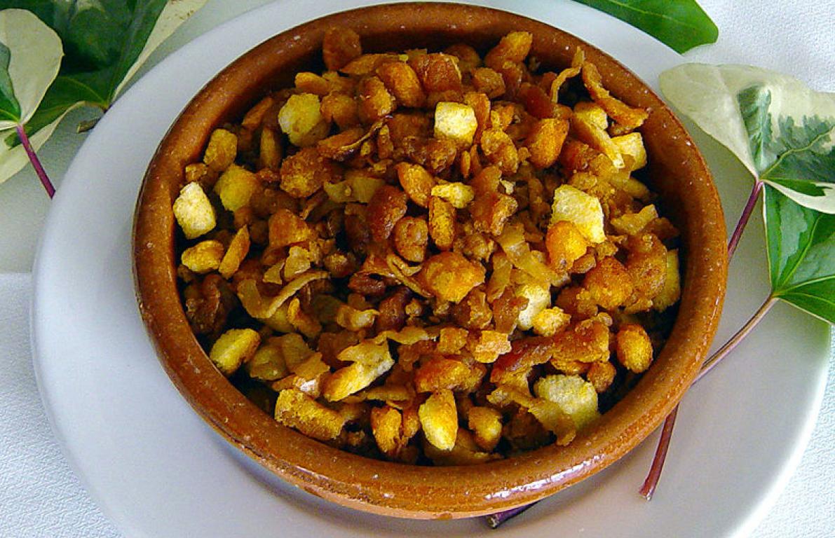 Unas deliciosas migas Asturianas