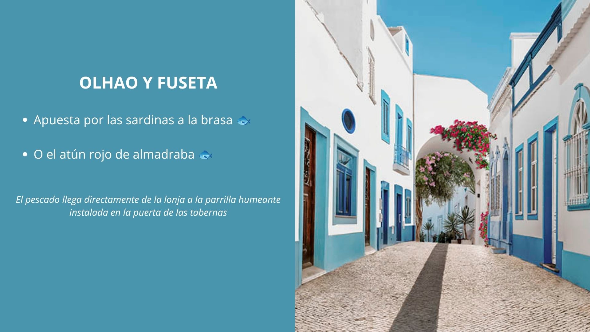 Qué pescado pedir en cada pueblo del Algarve