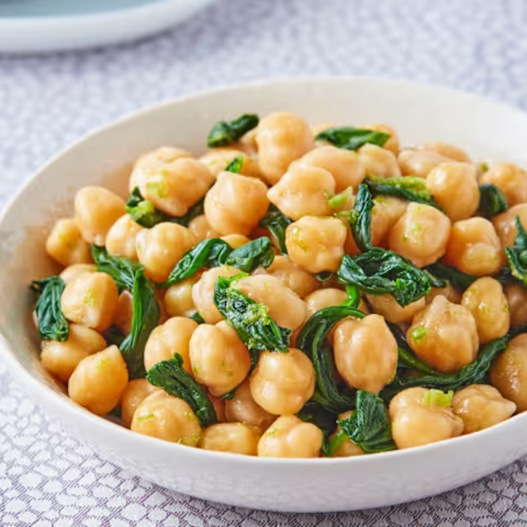 Espinacas con garbanzos