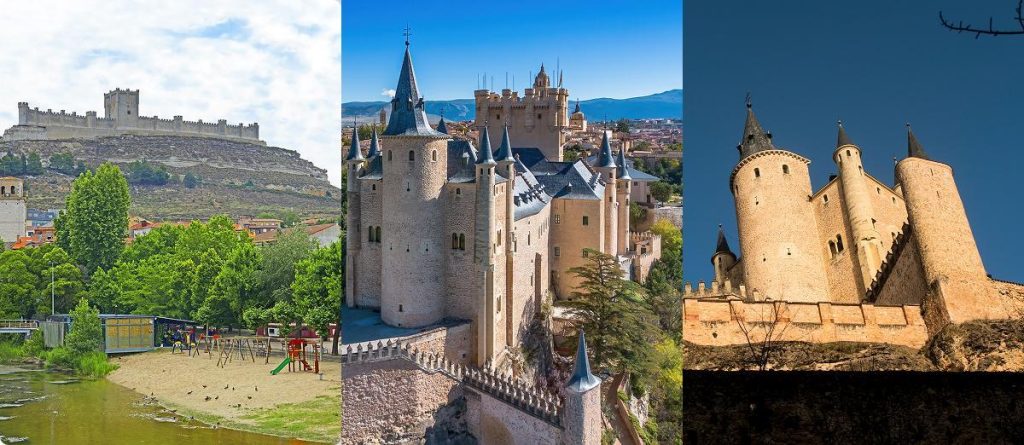 Selección de castillos medievales de Castilla y León