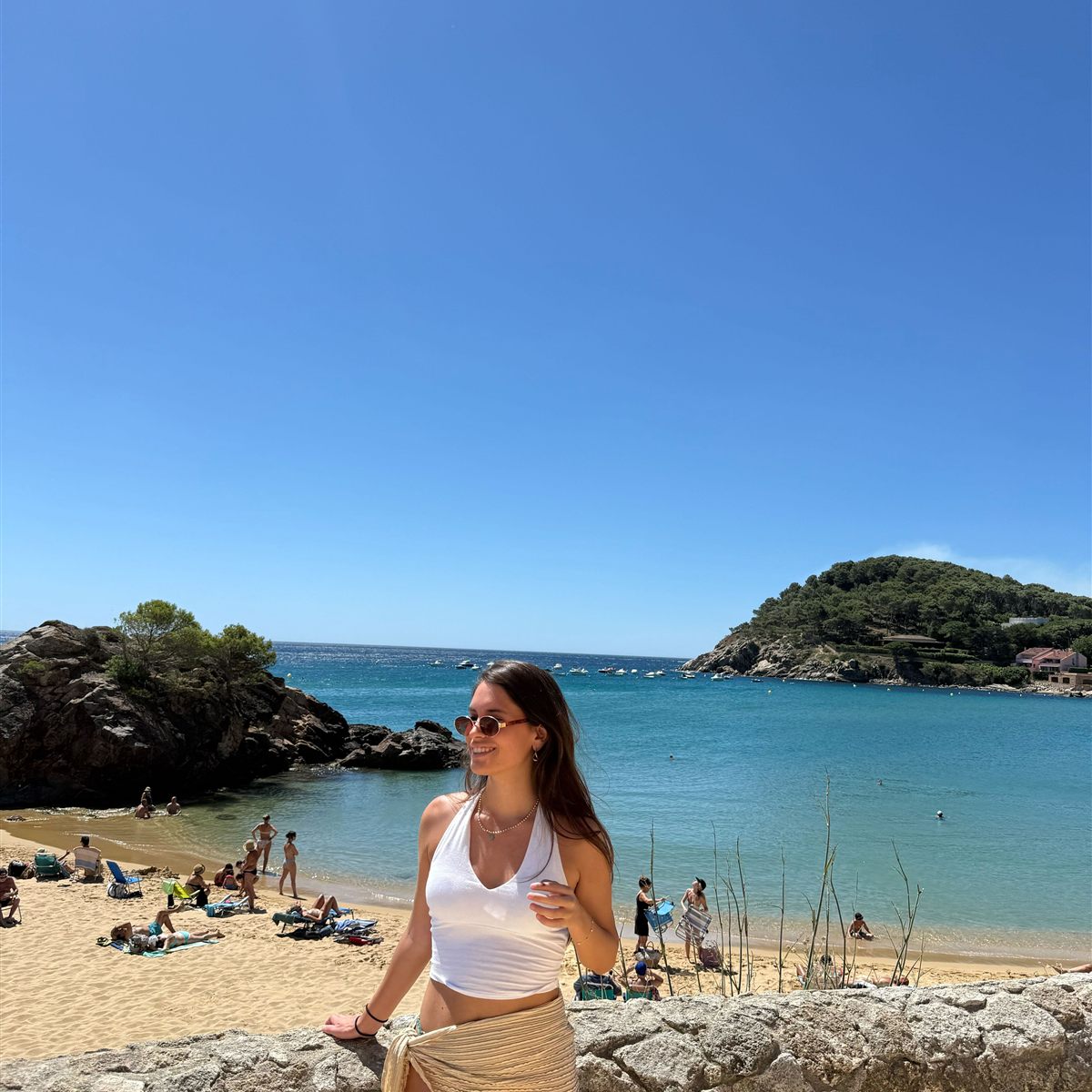 Compañera del equipo de BuscoUnChollo en una escapada de costa a la Costa Brava