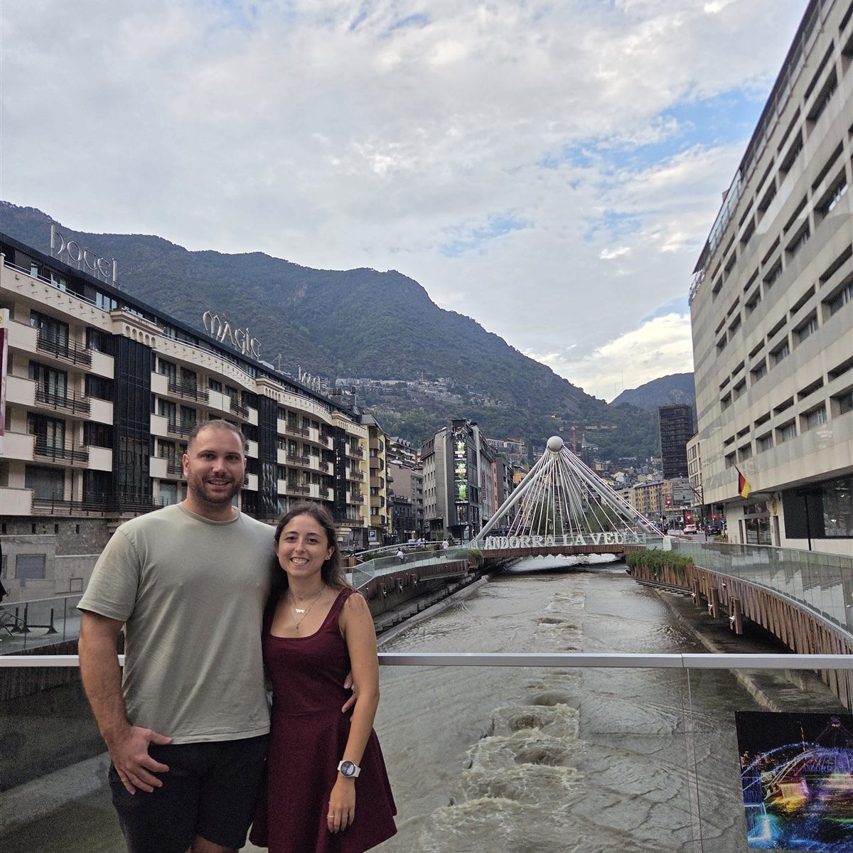 Compañera del equipo de BuscoUnChollo en una escapada a Andorra
