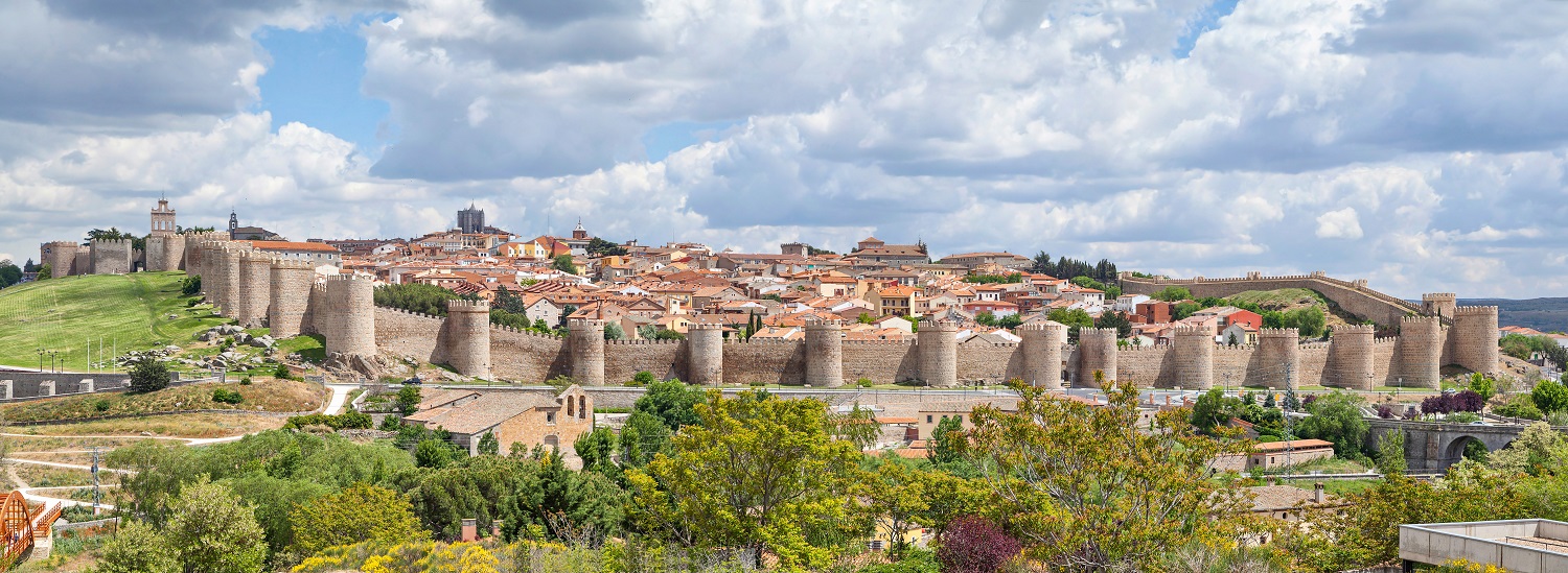 Panorama de la Ávila medieval